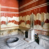 Η αίθουσα του Θρόνου στο παλάτι της Κνωσού, 2004 (Βασίλης Κοζωνάκης)