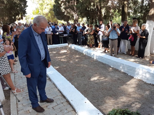 Ο Δήμαρχος Ηρακλείου στο μνημόσυνο των εκτελεσθέντων του Σοκαρά