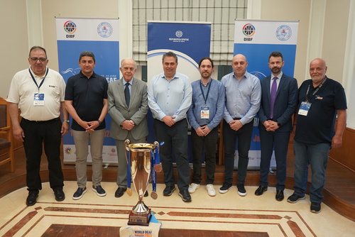Παγκόσμιο πρωτάθλημα Καλαθοσφαίρισης Κωφών: Το καλοσώρισμα στη συνέντευξη Τύπου και οι ευχές για επιτυχημένη διοργάνωση-Με την στήριξη της Περιφέρειας Κρήτης