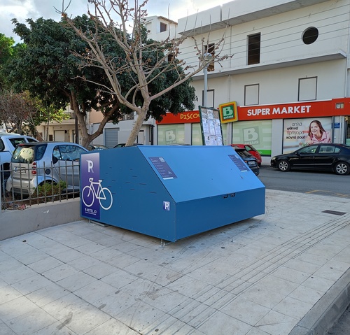 Χώρους στάθμευσης ποδηλάτων σε κεντρικά σημεία τοποθετεί ο Δήμος Ηρακλείου 